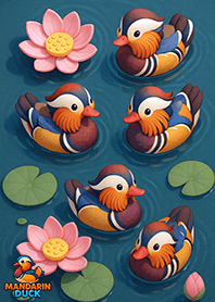 Mandarin Duck : Nice day.