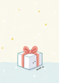 Christmas Warm cat cute m116