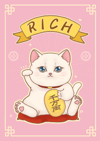 The maneki-neko (fortune cat)  rich 90