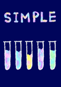 Theme of a simple test tube3