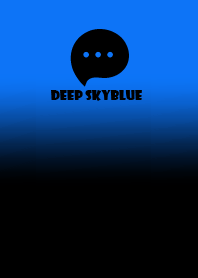 Black & Deep Sky Blue Theme V3