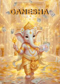 Ganesha wins the lottery, gets rich (JP)