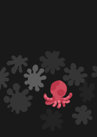 Octopus black ink