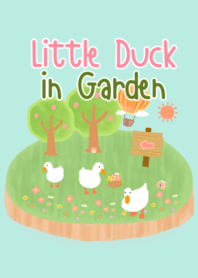 Little Duck in Garden