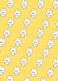 many rabbits (yellow)
