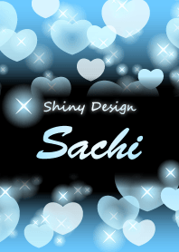 Sachi-Name-Light blue Heart