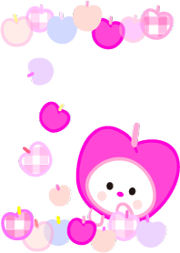 りんごいろ #イラスト