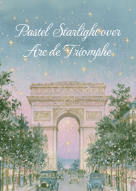 Pastel Starlight over Arc de Triomphe