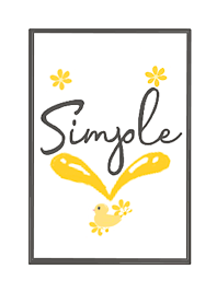 Simple yellow things