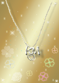 イニシャル K&M(運気を上げる着せ替え)