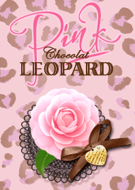 Pink leopard & Flowers