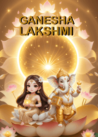 Ganesha,Lakshmi: rich,Luck (JP)