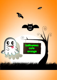 cute Halloween-orange
