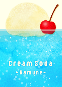 クリームソーダ＊ラムネ【Food Market】