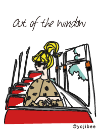 Out of the window
