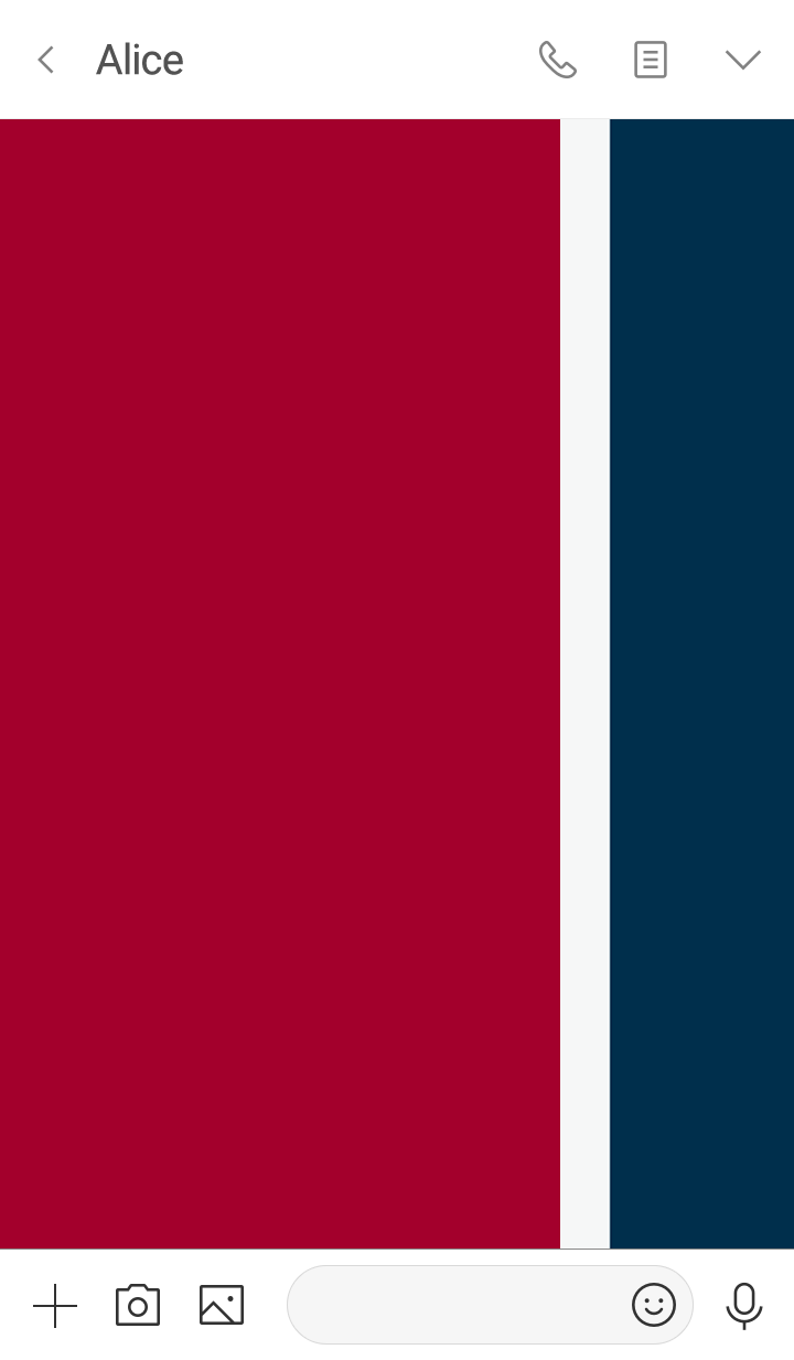 simple design -wine red&blue-