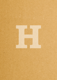 Paper Craft INITIAL -H-