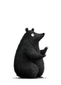 Round Black Silhouette