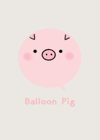 balloon pig