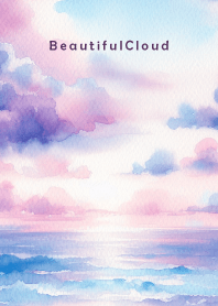 Beautiful Cloud-WATERCOLOR 27