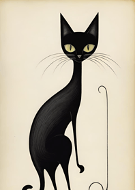 Q version cute cat 4F9108