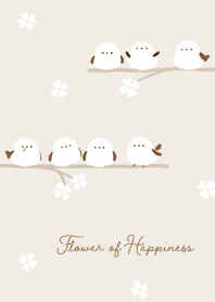 beige Lucky Petals & Fluffy Birds 02_2