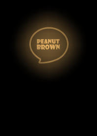 Love Peanut Brown Neon Theme