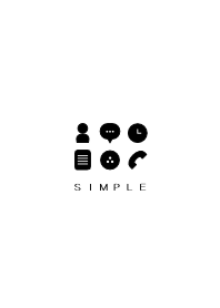 シンプル（white)V.247 #pop