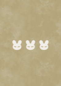 sleeping rabbit.(dusty color5-03)