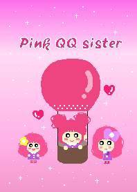 Sparkling stars Pink QQ sister