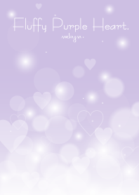 Fluffy Purple Heart.