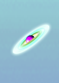 惑星グラデーションライトブルー
