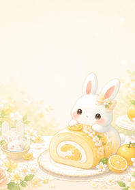 Citrine White Rabbit Yuzu Roll