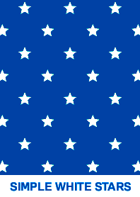 SIMPLE WHITE STARS THEME 37