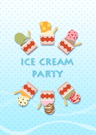 アイスクリーム パーティー #pop