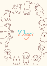 Animal 004-2 (dog/Beige/Mint)