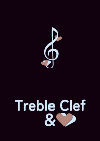Treble Clef&heart night