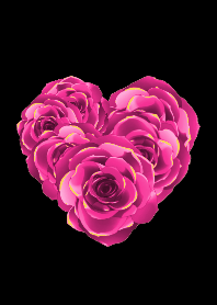 薔薇 桃×黄