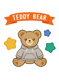 Teddy Bear[Gray Hoodie]J