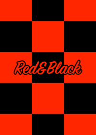 Simple Red & Black without logo No.5