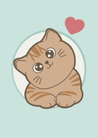 Cat Sitting Cutely
