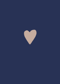 Navy and beige hearts.
