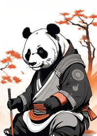 新年のパンダ 4