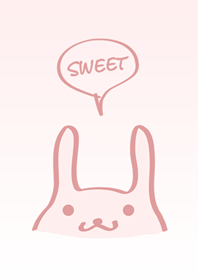 シンプルかわいいウサギのテーマ