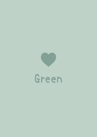 Girls Collection -Heart- Dullness Green