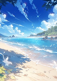 很chill的放鬆海灘❤