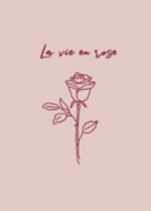 La vie en rose /burgundy(JP)