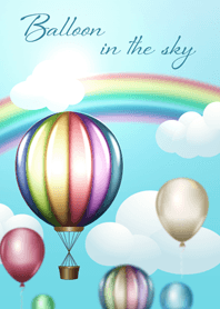 Hot Air Balloon in the sky