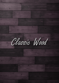 Classic Wood | Muted Purple#1