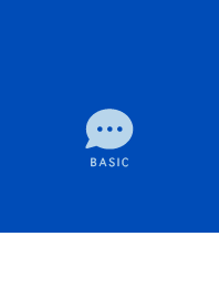Basic Simple - White&Royal Blue